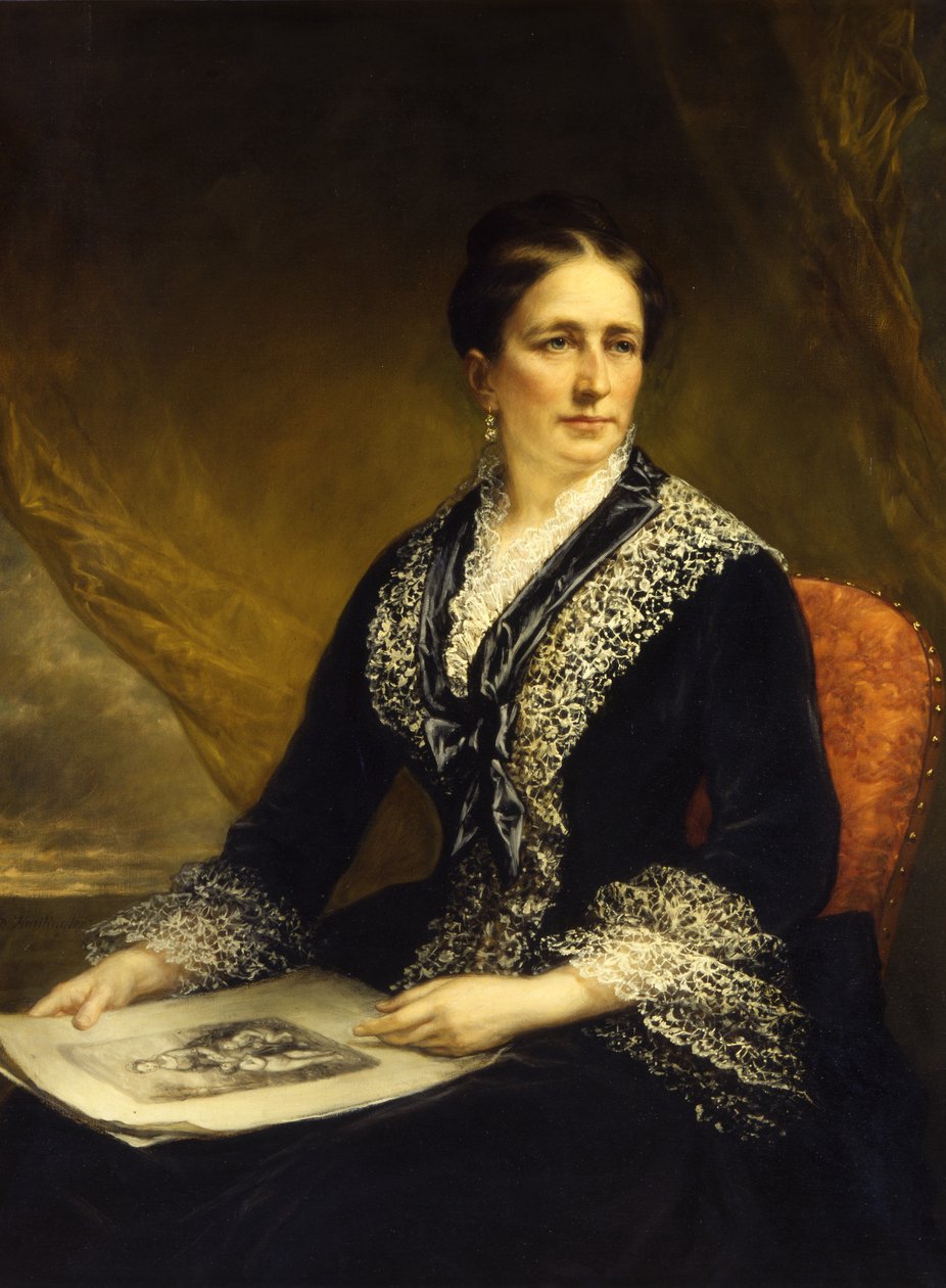 Mary McCrea Stuart女士肖像Robert Leighton Stuart女士，约。 1840年至1885年 作者 丹尼尔·亨廷顿