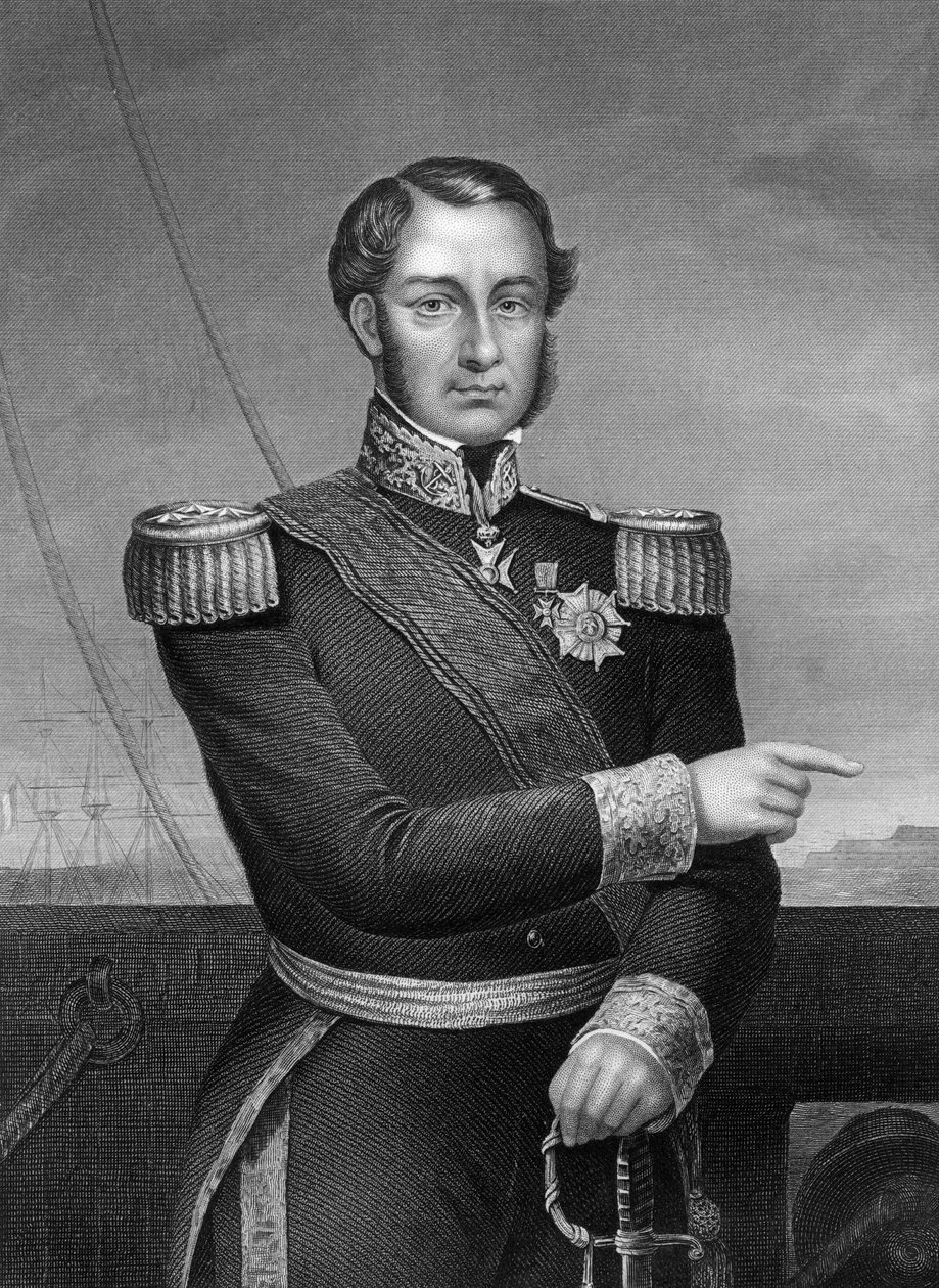 雅克·费利克斯·埃曼纽·哈梅林男爵（1768-1839），1857年。 作者 丹尼尔·约翰·庞德