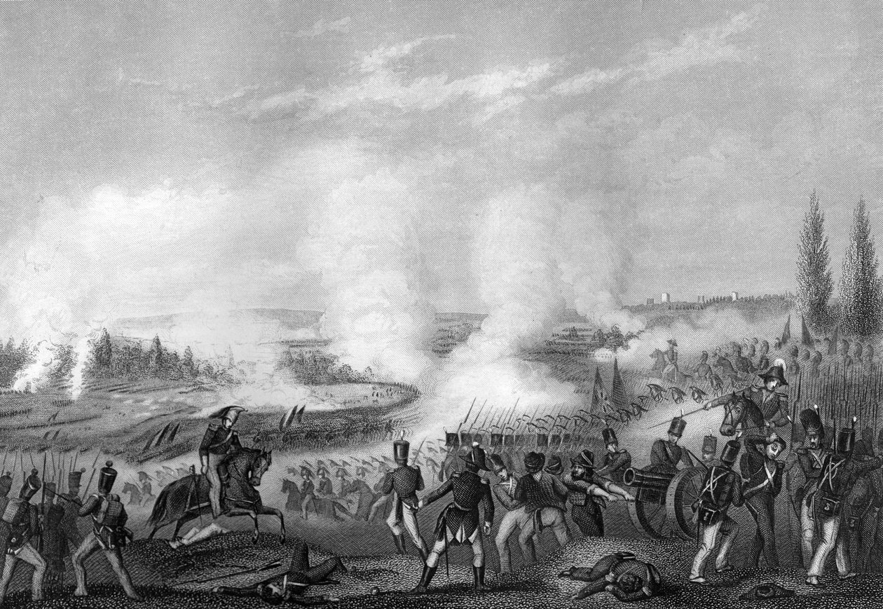 1809年1月7日至1857年，西班牙塔拉韦拉战役。 作者 丹尼尔·约翰·庞德