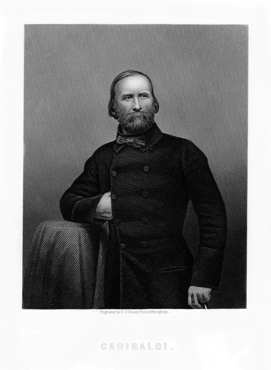 朱塞佩·加里波第（Giuseppe Garibaldi），意大利爱国者，十九世纪 作者 丹尼尔·约翰·庞德