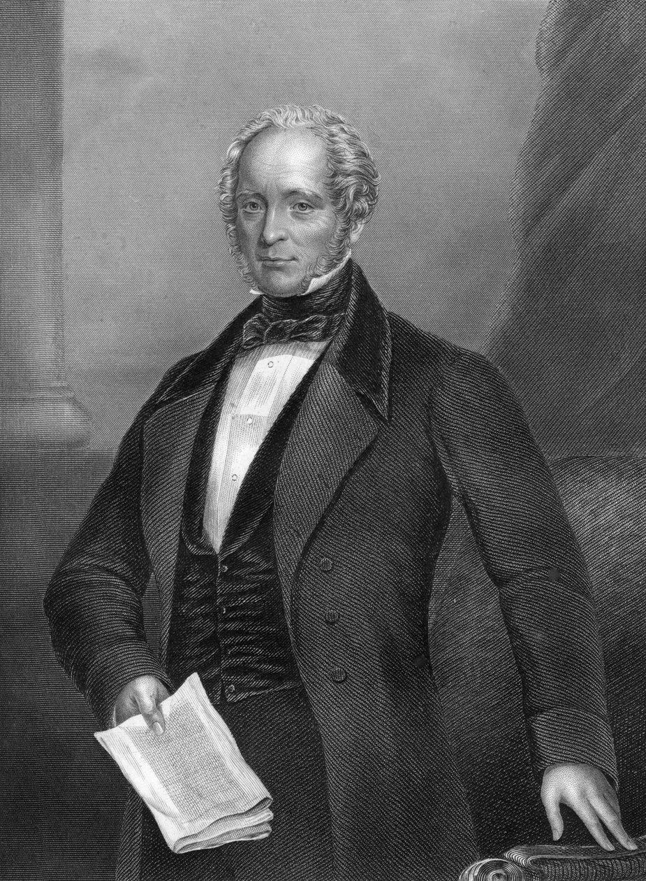 亨利·约翰·邓普（Henry John Temple）1784年至1865年，英国政治家帕默斯顿三世，1857年。 作者 丹尼尔·约翰·庞德