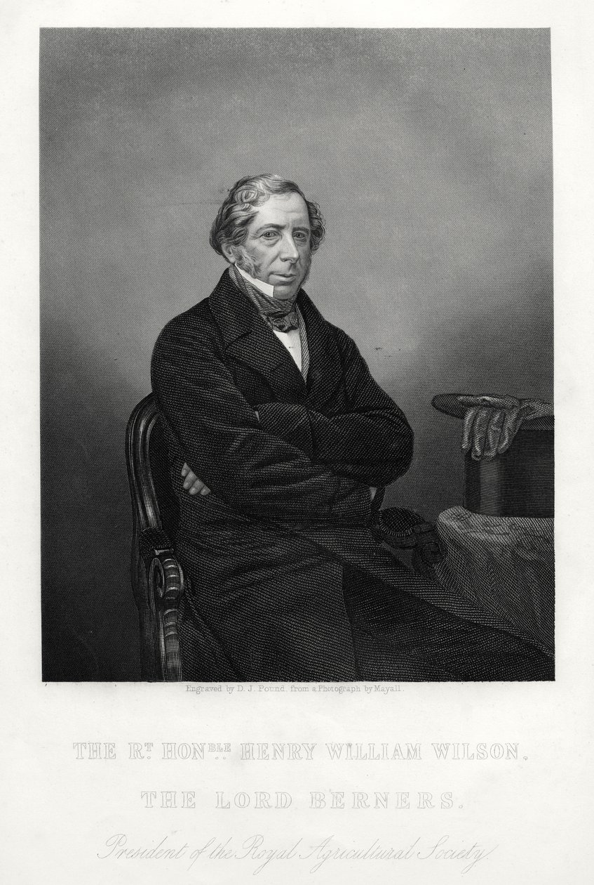 亨利·威廉·威尔逊（Henry William Wilson），第11伯纳斯男爵，c1880 作者 丹尼尔·约翰·庞德