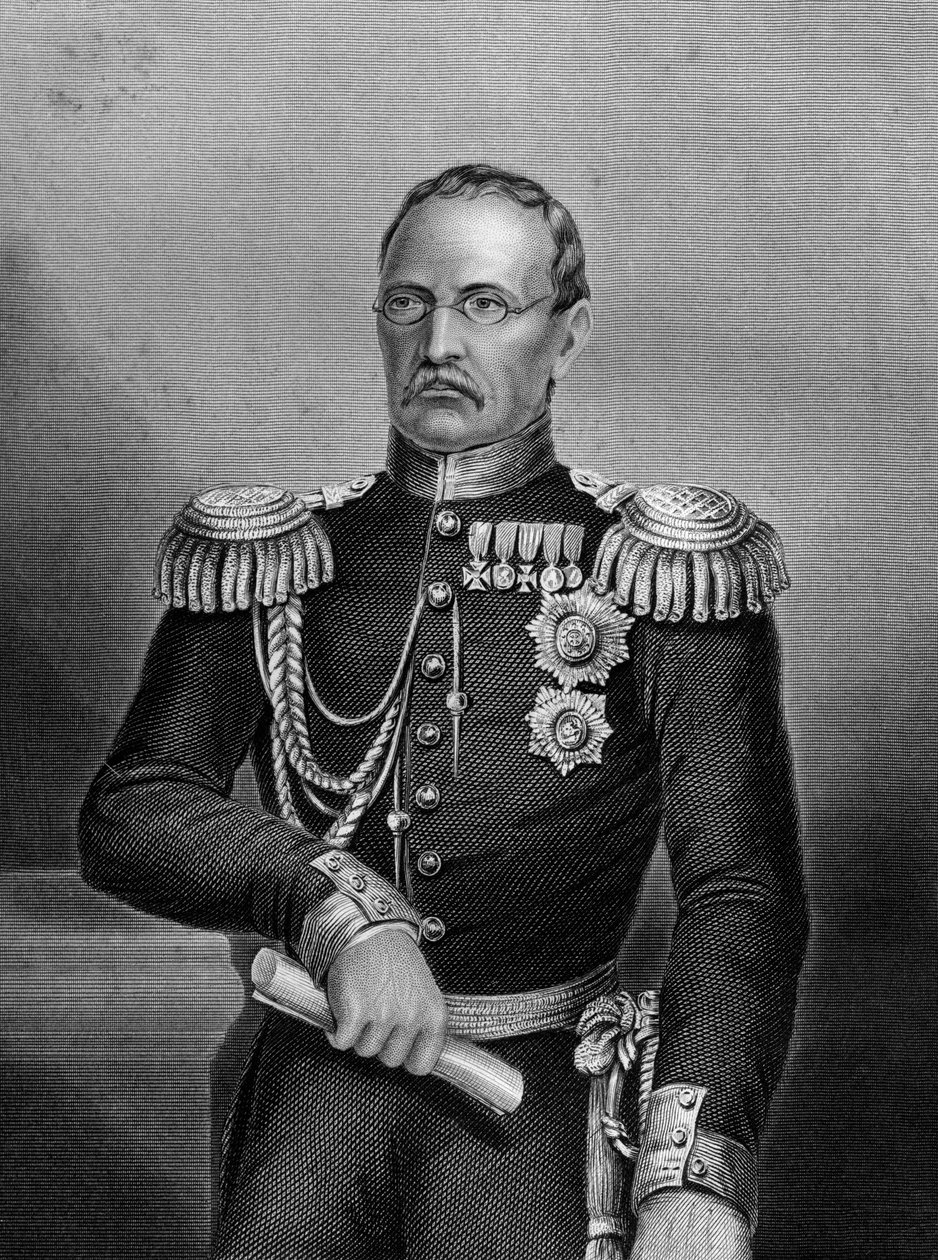 俄国士兵Gortschakoff亲王，1857年 作者 丹尼尔·约翰·庞德
