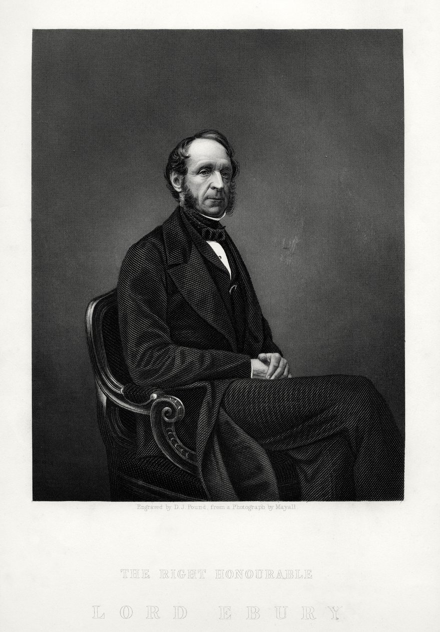 理查德·格罗夫纳（Richard Grosvenor），英国贵族威斯敏斯特第二侯爵，大约于1880年。 作者 丹尼尔·约翰·庞德