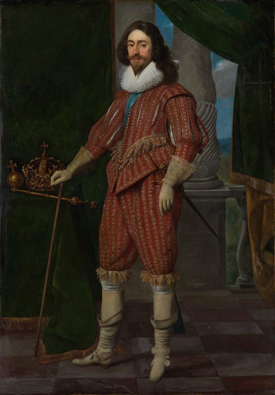 查理一世 1600-1649年，英国国王，1629年 作者 丹尼尔·迈滕斯