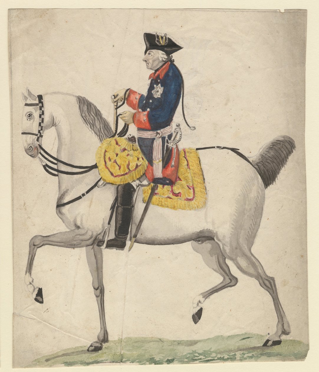 普鲁士的腓特烈二世，1785年 作者 丹尼尔·尼古拉斯·肖多维奇
