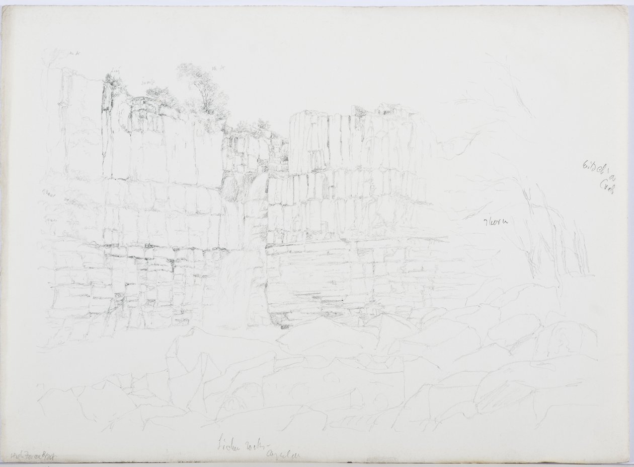 c.1916（铅笔和纸上的wc） 作者 丹尼尔·奥利佛（Daniel Oliver）