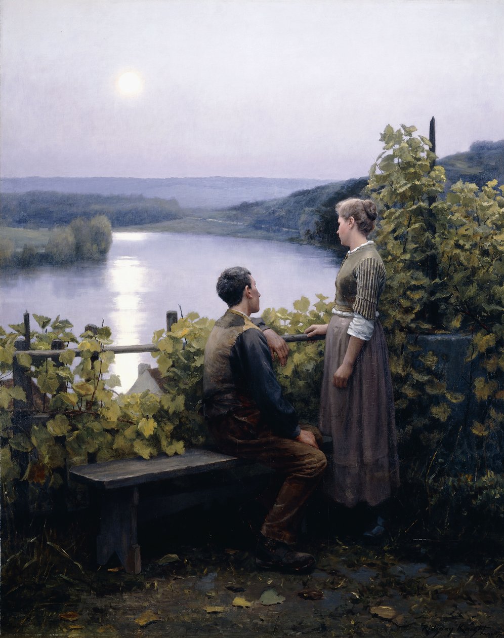 1897年的夏日之夜 作者 丹尼尔·李奇微骑士