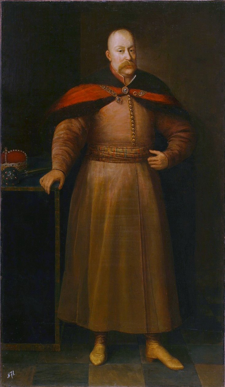 Janusz Radziwill的肖像1612-1655、1652-1654 作者 小丹尼尔·舒尔茨
