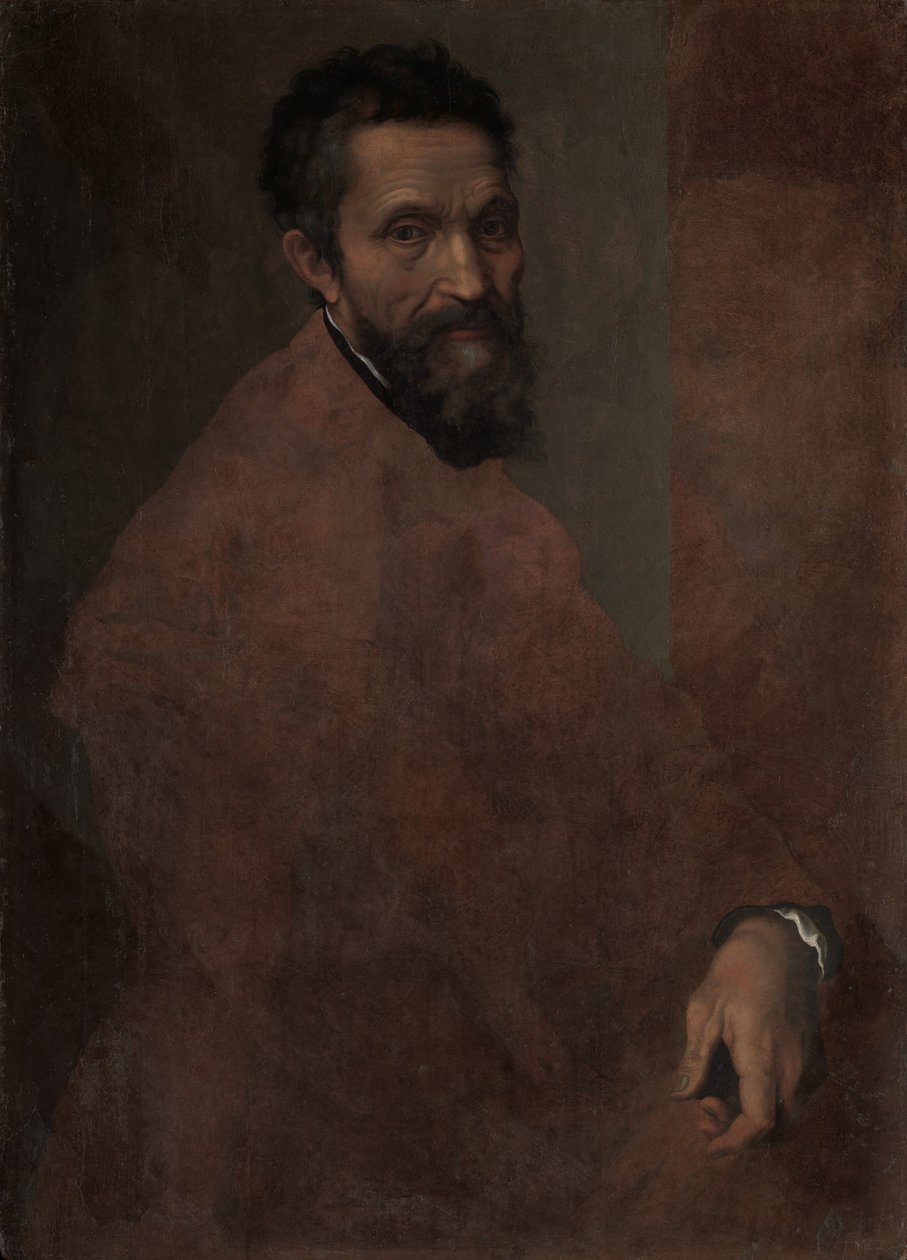 米开朗基罗（Michelangelo Buonarroti）1475-1564年，大概是1544。 作者 丹妮尔·达·沃尔特拉