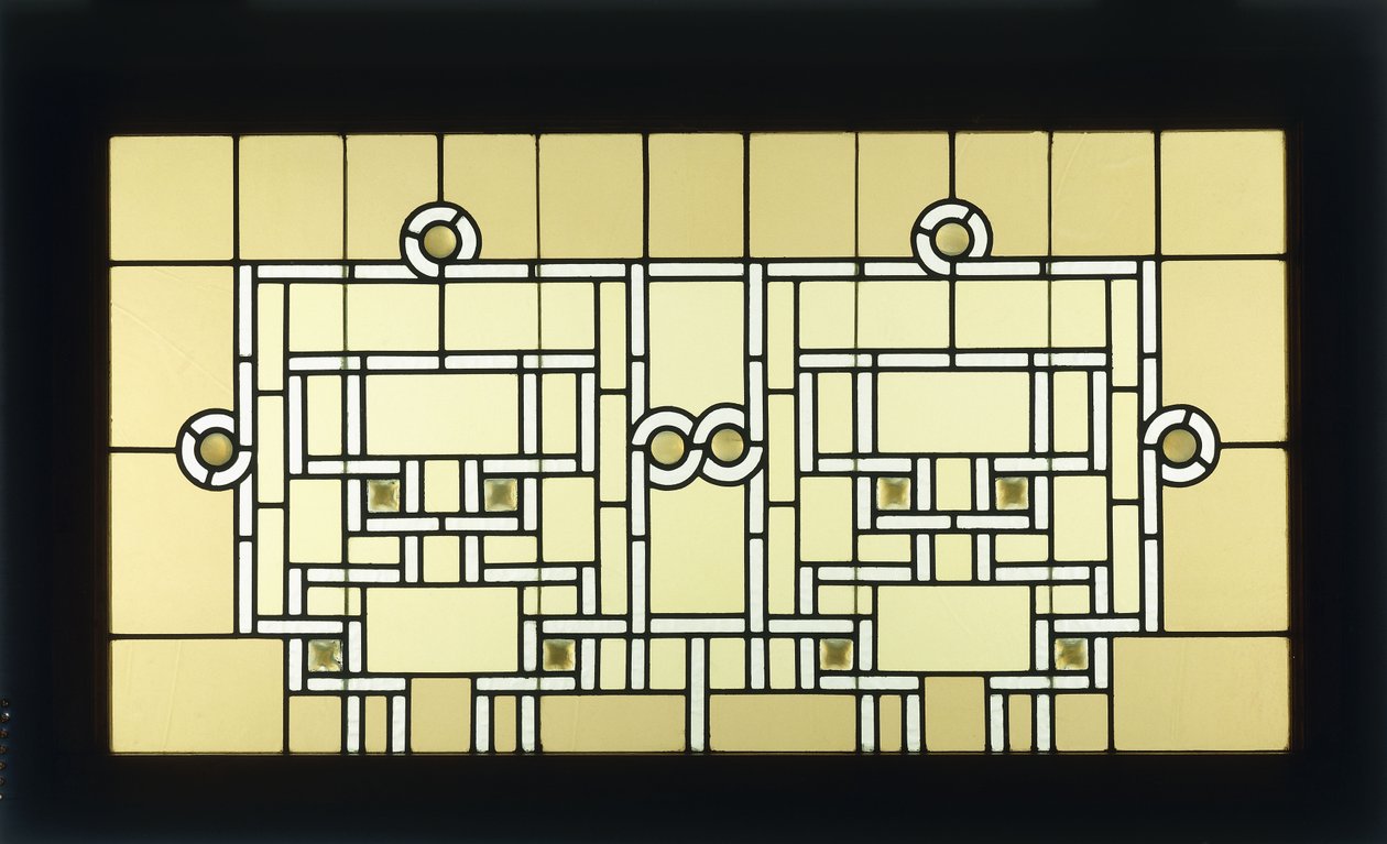 矩形窗户，1886-1889年 作者 丹克马尔·阿德勒