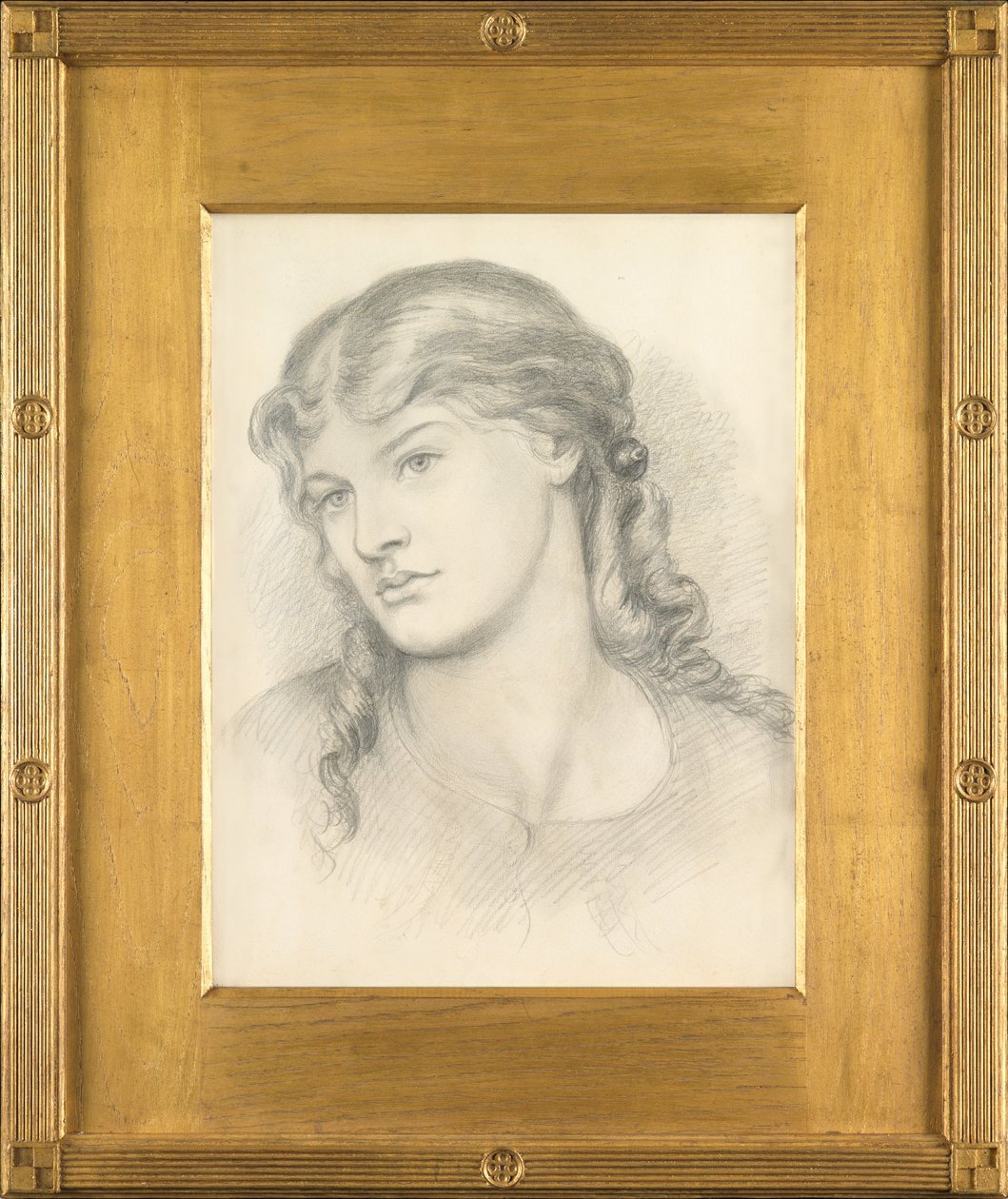Alexa Wilding，1865年 作者 但丁·加布里埃尔·查尔斯·罗塞蒂