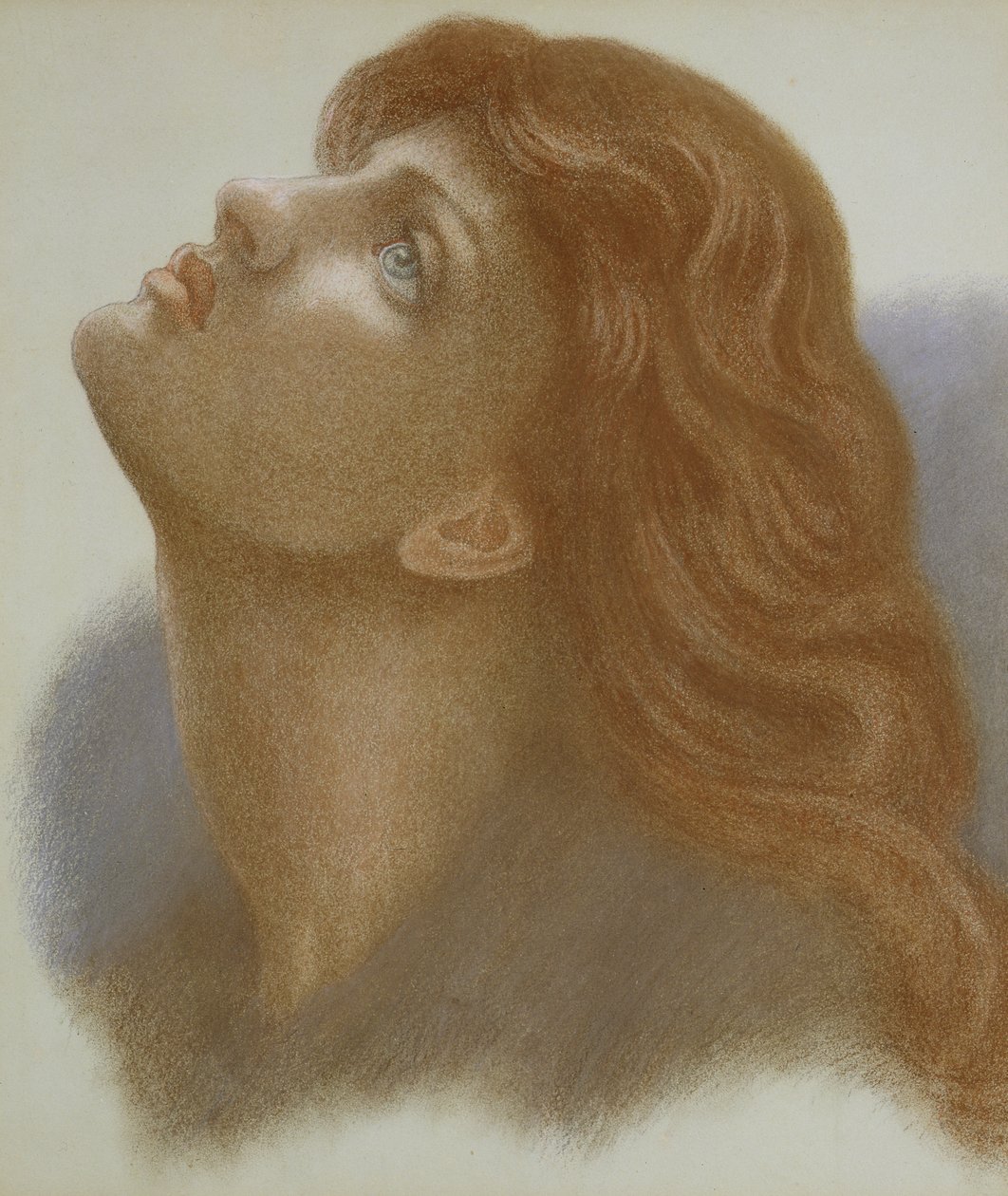 Astarte Syriaca（维纳斯阿斯塔特）1875年（彩色粉笔在纸上） 作者 但丁·加布里埃尔·查尔斯·罗塞蒂