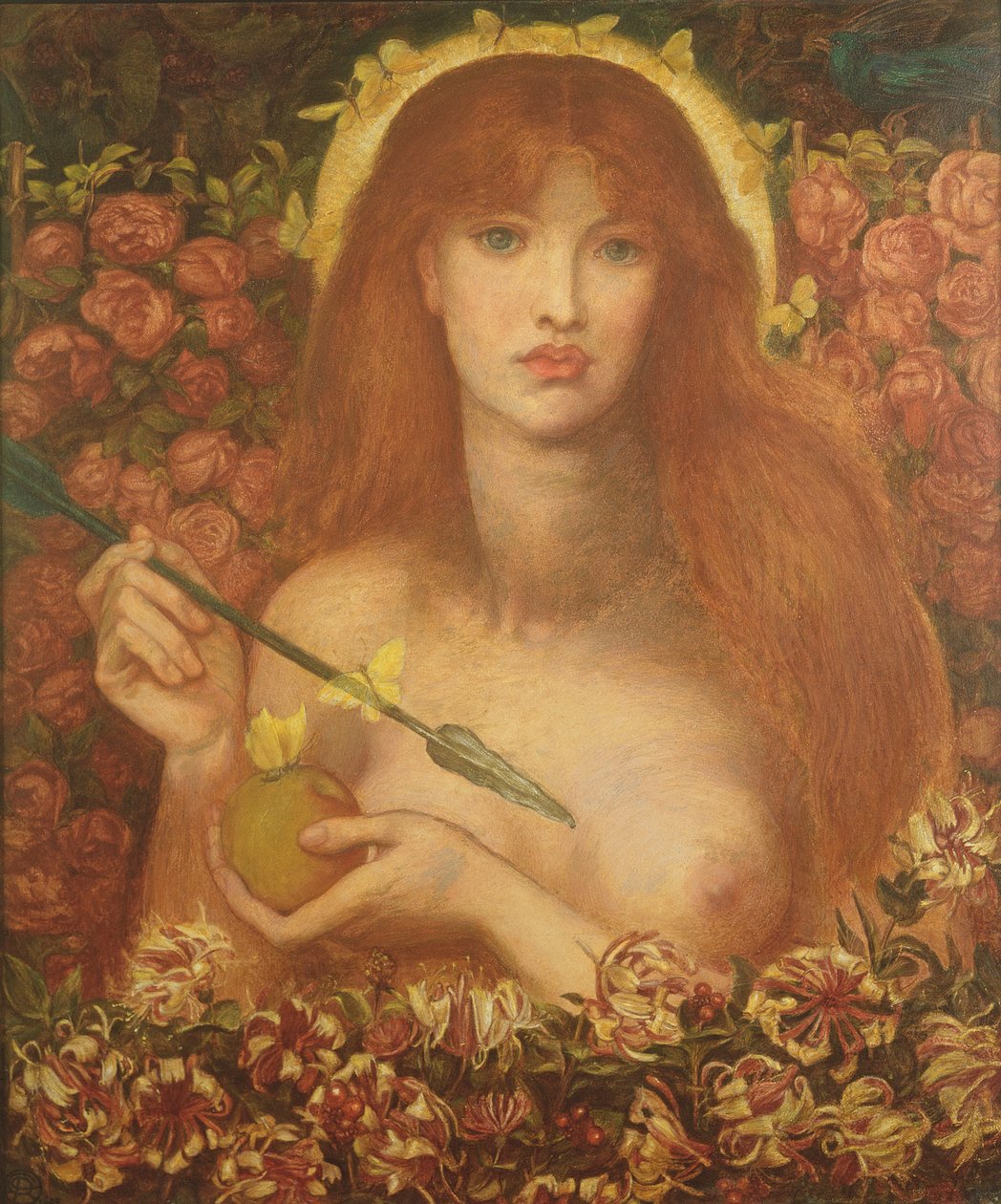 Venus Verticordia，1868（另见11103） 作者 但丁·加布里埃尔·查尔斯·罗塞蒂