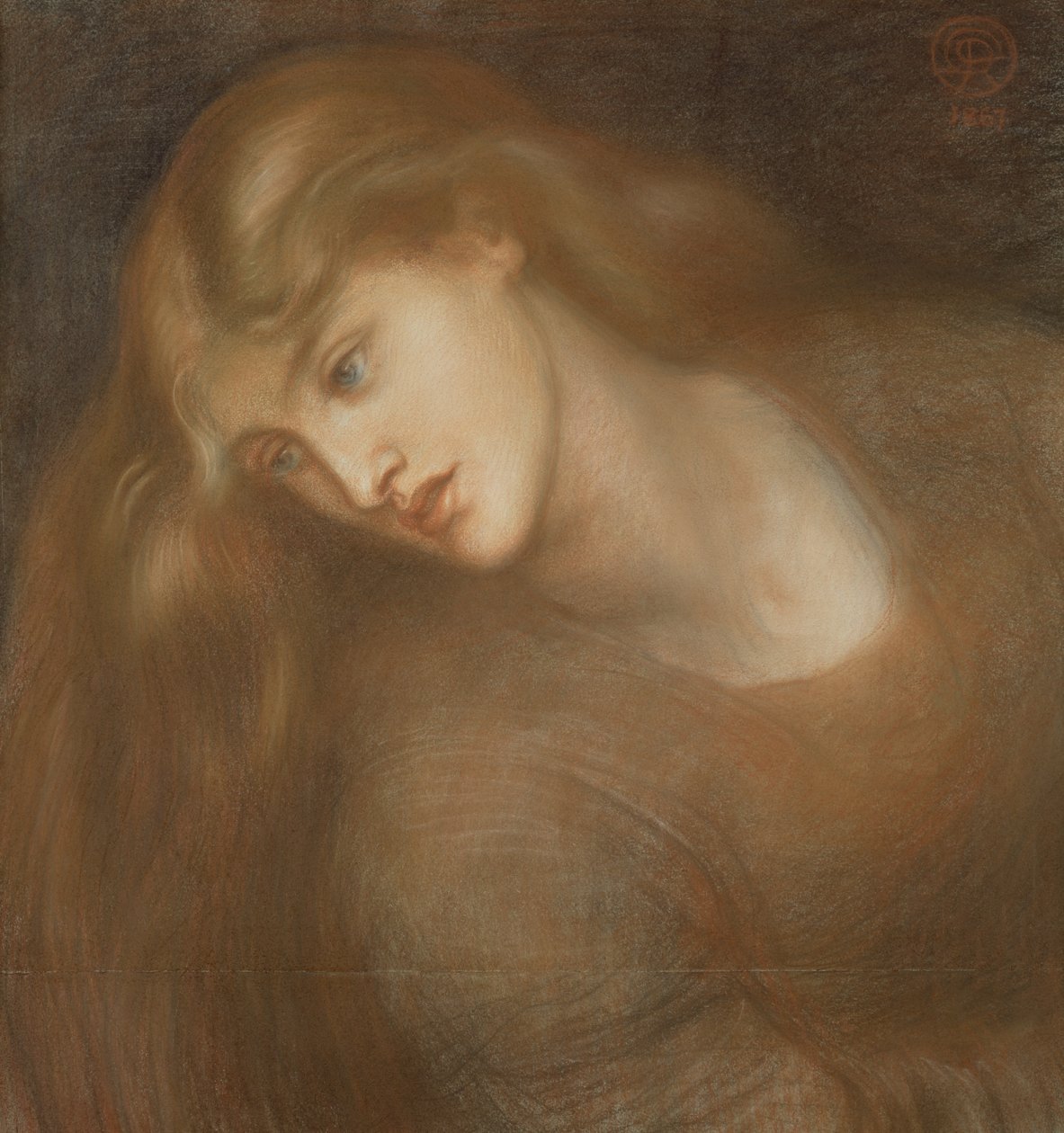 美杜莎（Aspecta Medusa） 作者 但丁·加布里埃尔·查尔斯·罗塞蒂
