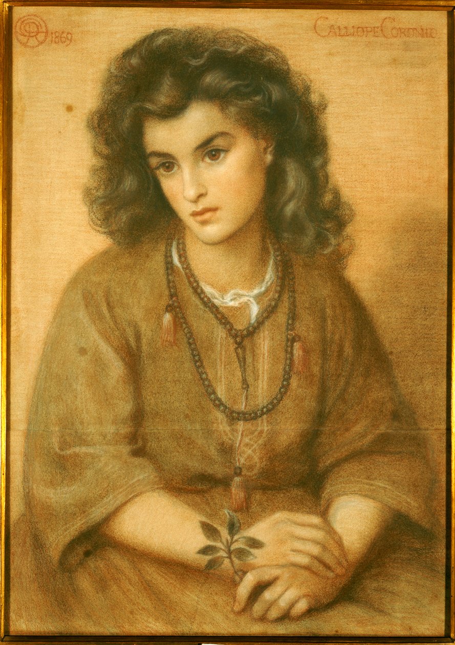 卡利奥普Coronio，1869年 作者 但丁·加布里埃尔·查尔斯·罗塞蒂