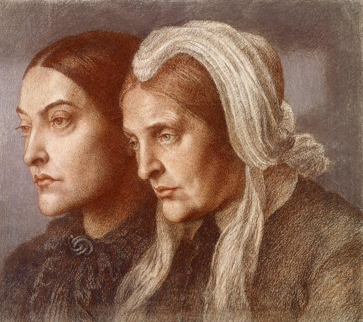 Christina Georgina Rossetti和Frances Mary Lavinia Rossetti 作者 但丁·加布里埃尔·查尔斯·罗塞蒂