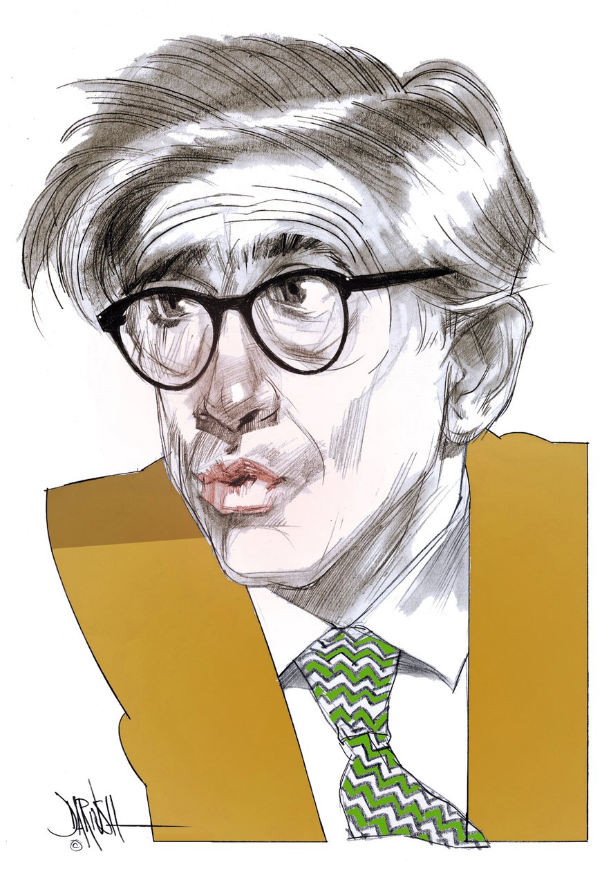 Franco Debenedetti（数码彩色铅笔画） 作者 达里乌什·拉德普尔