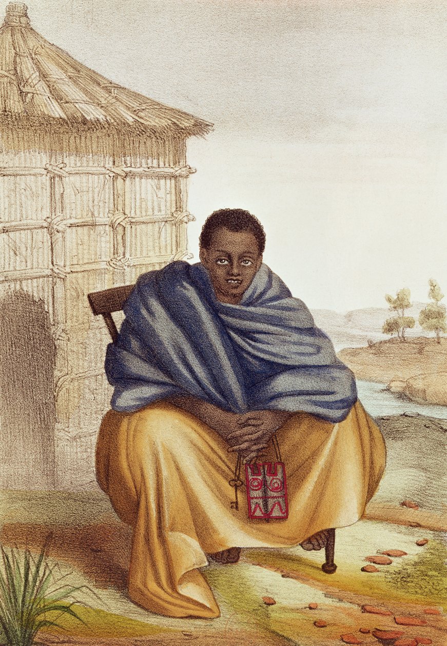 Toucouleur，Grand Marabout du Fouta，来自“塞内加尔的草图，面对国家，国家，商业，宗教，过去和未来，故事和传说”，1853年 作者 戴维·波拉特