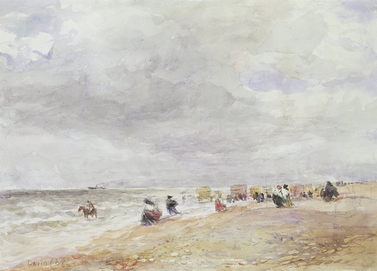 Rhyl Sands 作者 大卫·考克斯