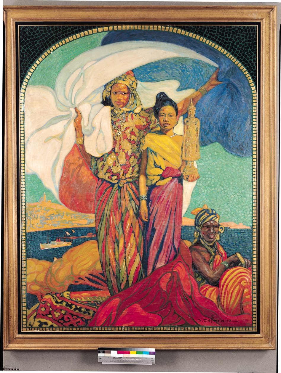 马赛国家殖民展，1922年（另见161093） 作者 戴维·德勒皮安妮