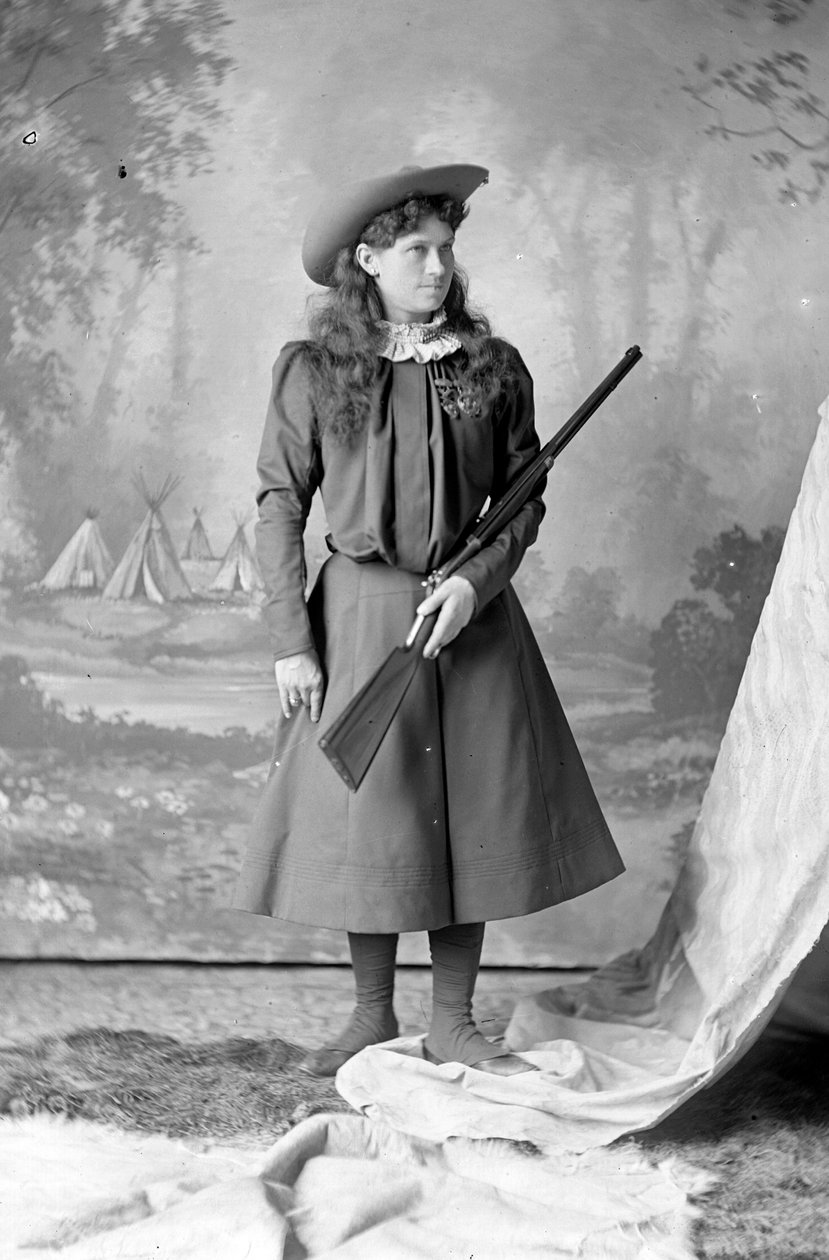 Annie Oakley，c.1897-1926 作者 戴维·弗朗西斯·巴里