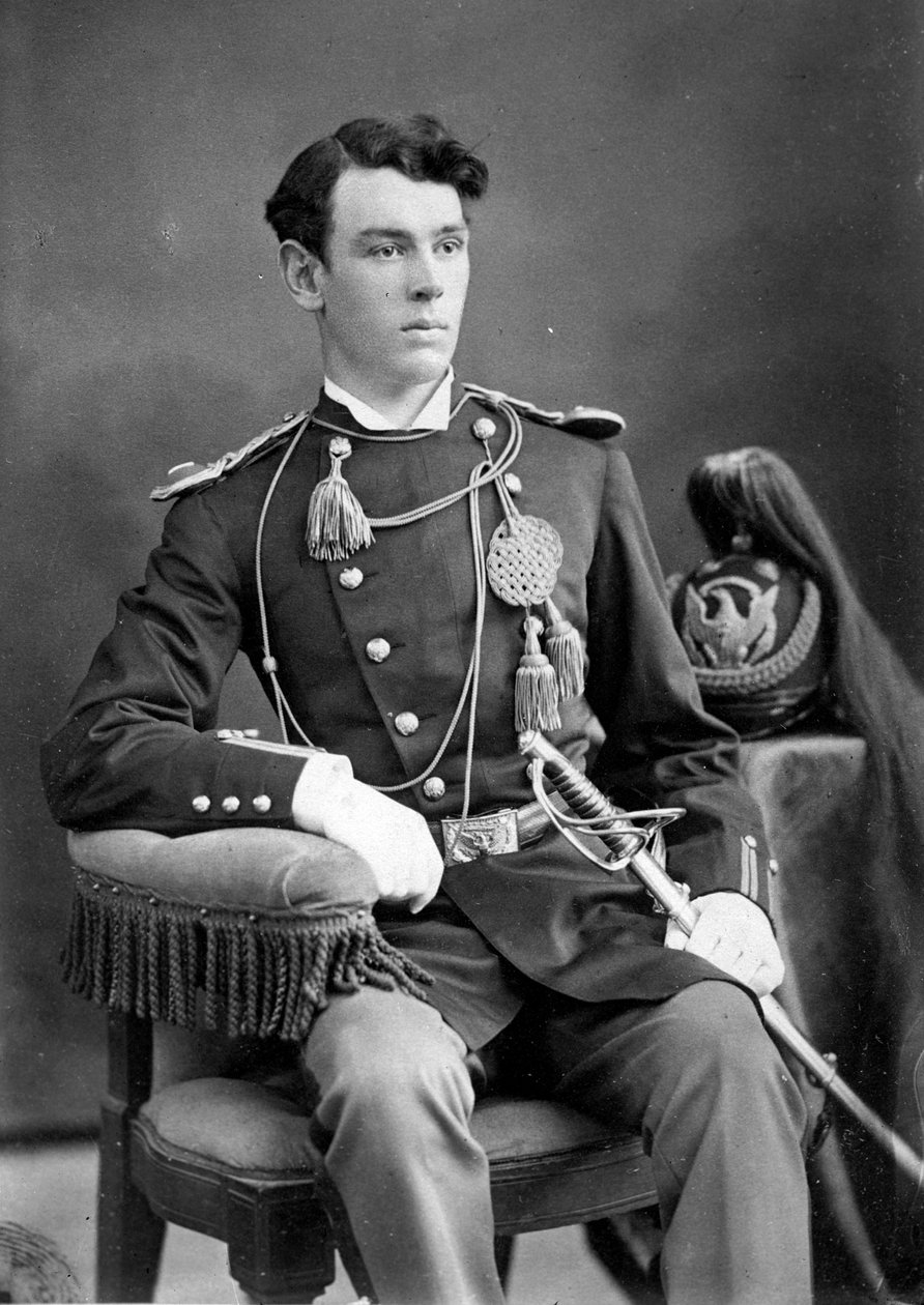中尉James G. Sturgis，c.1874-76 作者 戴维·弗朗西斯·巴里