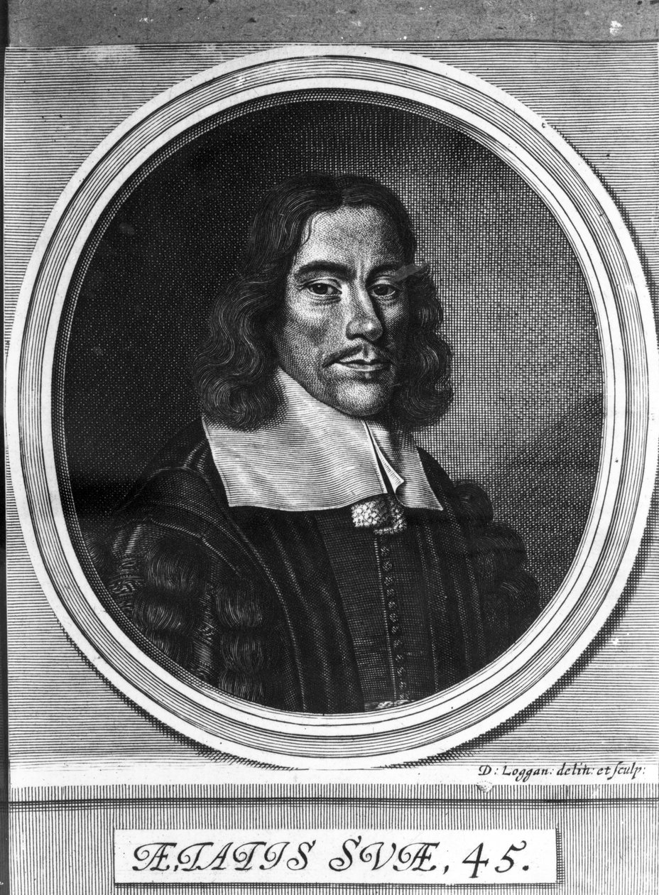 托马斯威利斯，1675年 作者 大卫·洛根（David Loggan）