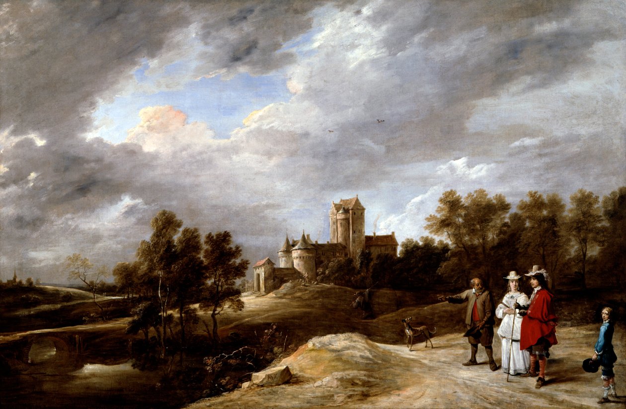 城堡及其所有者 作者 大卫·特尼尔斯（David Teniers）