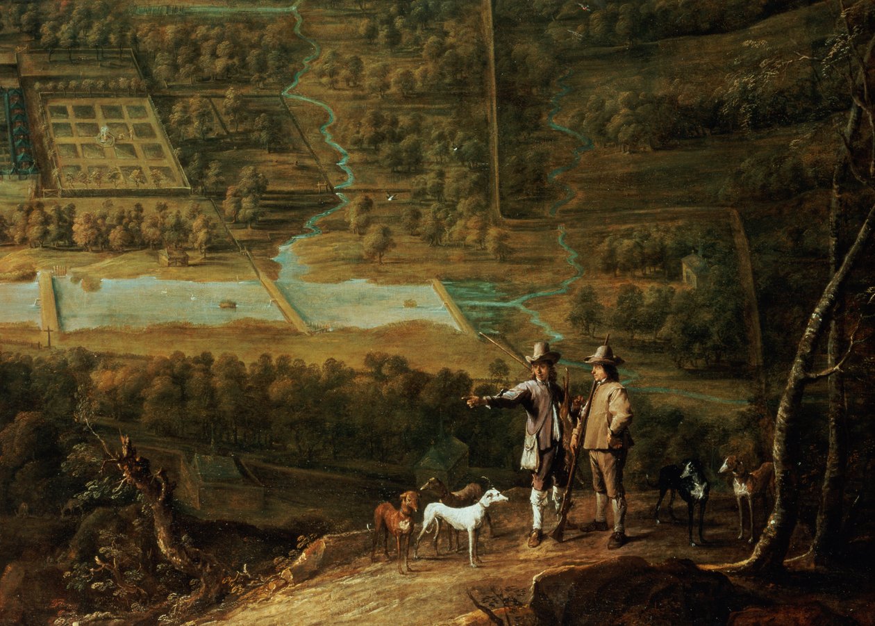 景观与运动员 作者 大卫·特尼尔斯（David Teniers）