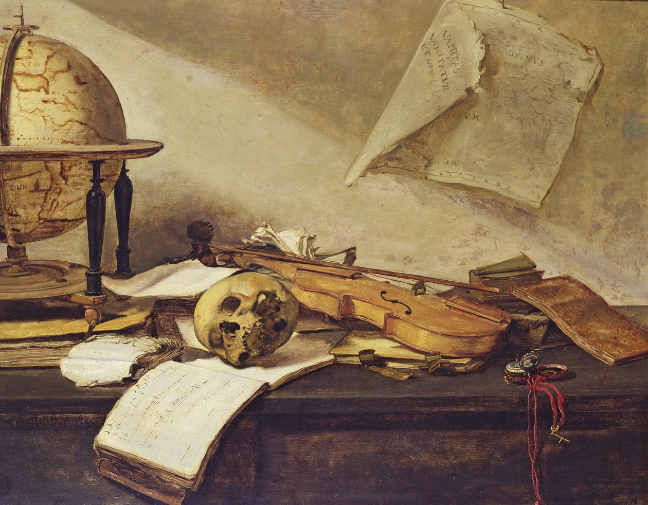Memento Mori 作者 大卫·特尼尔斯（David Teniers）