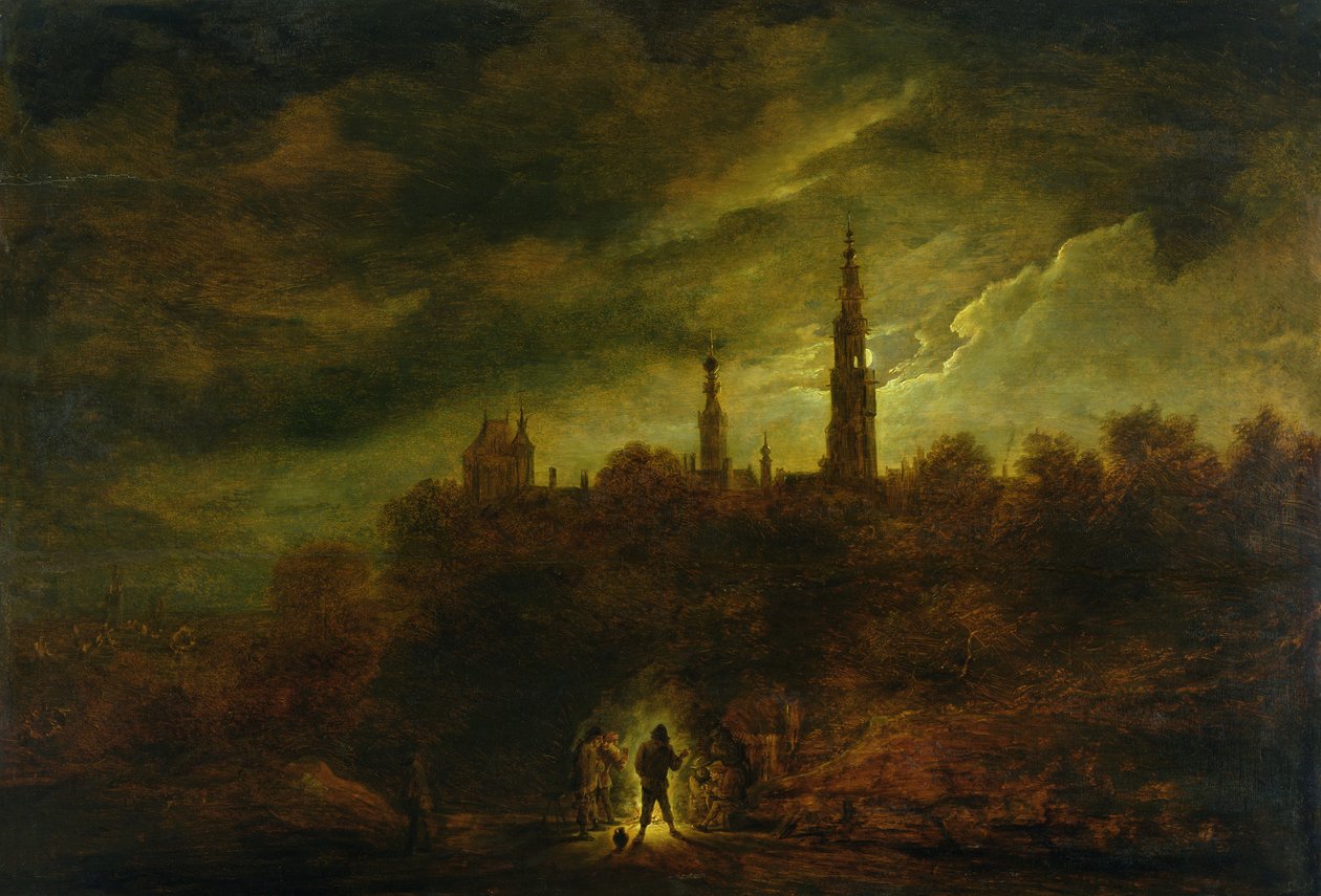 月光景观 作者 大卫·特尼尔斯（David Teniers）