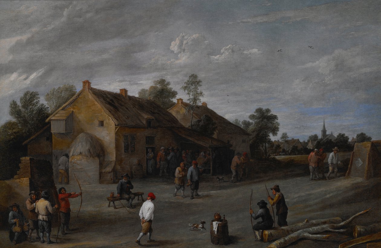 弓箭手 作者 大卫·特尼尔斯（David Teniers）