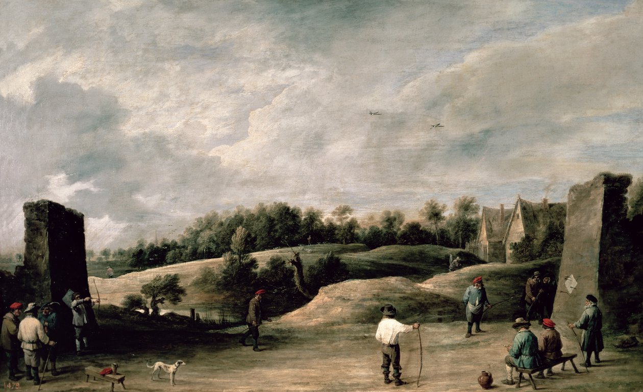 射箭比赛 作者 大卫·特尼尔斯（David Teniers）