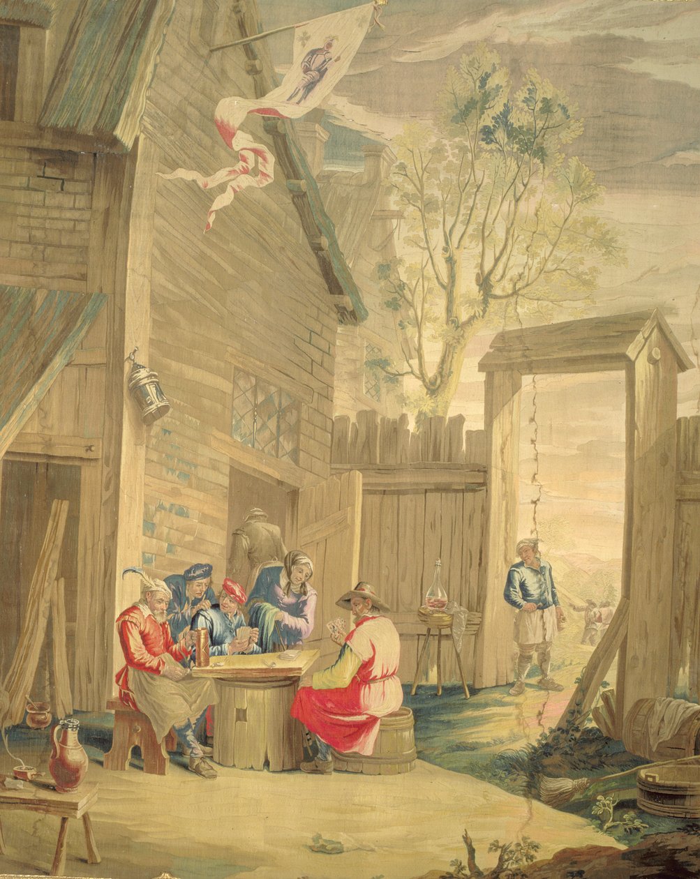 纸牌游戏 作者 大卫·特尼尔斯（David Teniers）