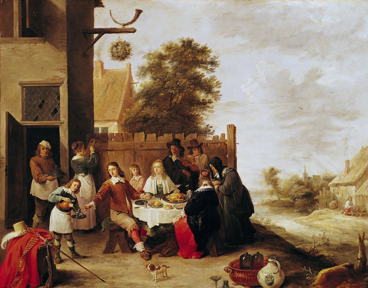 浪子的节日，1644年 作者 大卫·特尼尔斯（David Teniers）