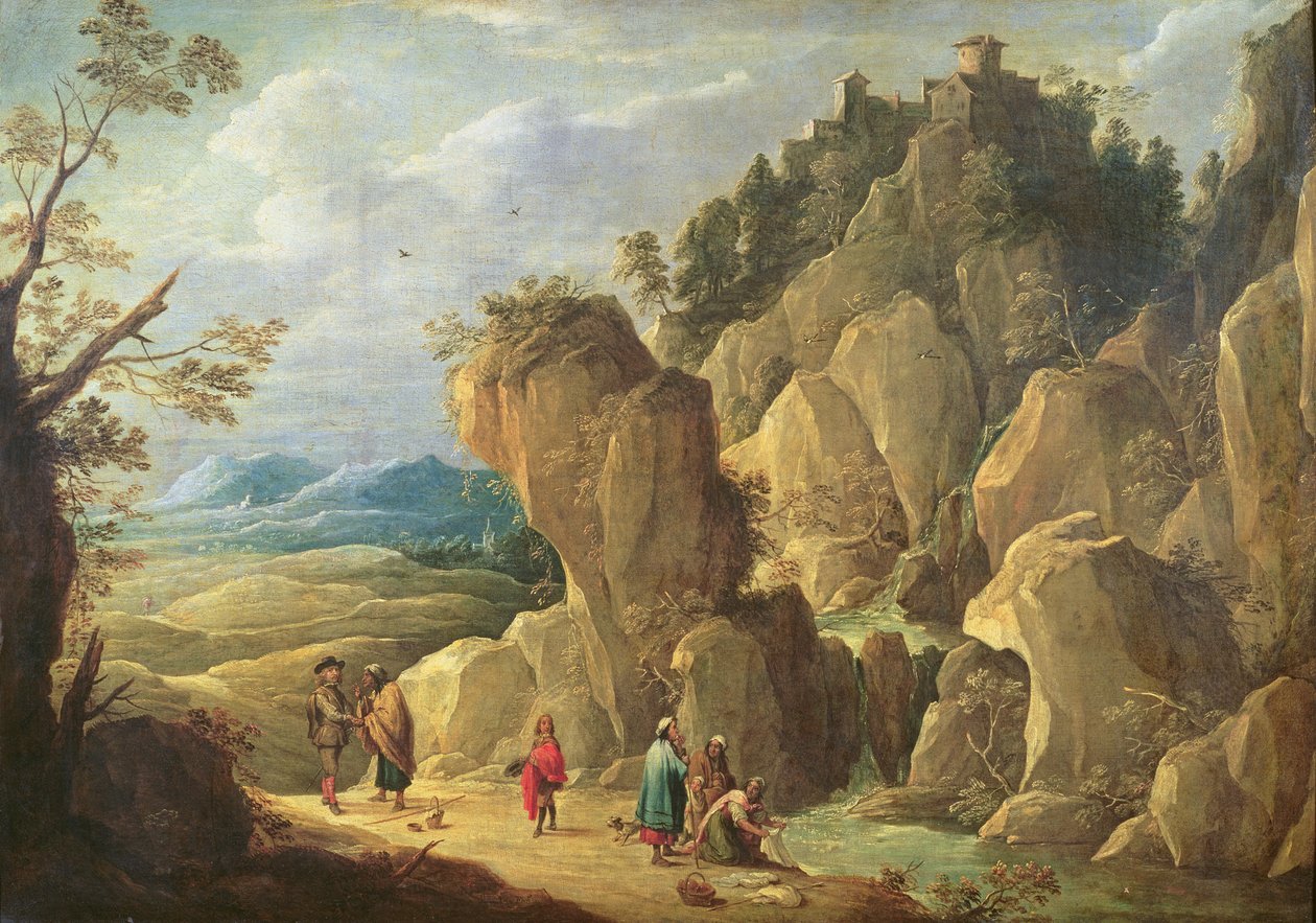 吉普赛人 作者 大卫·特尼尔斯（David Teniers）