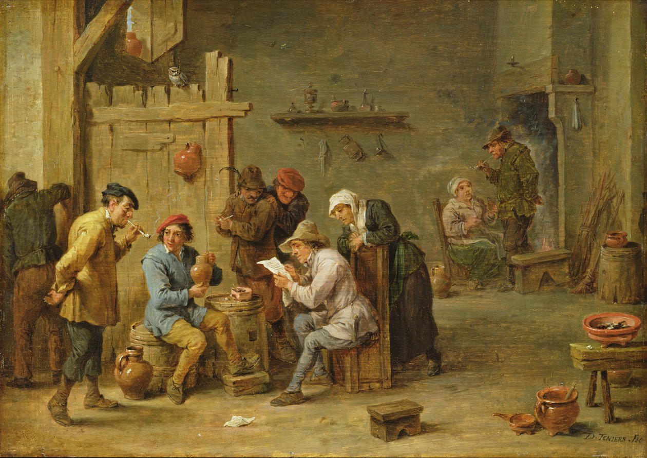新闻 作者 大卫·特尼尔斯（David Teniers）