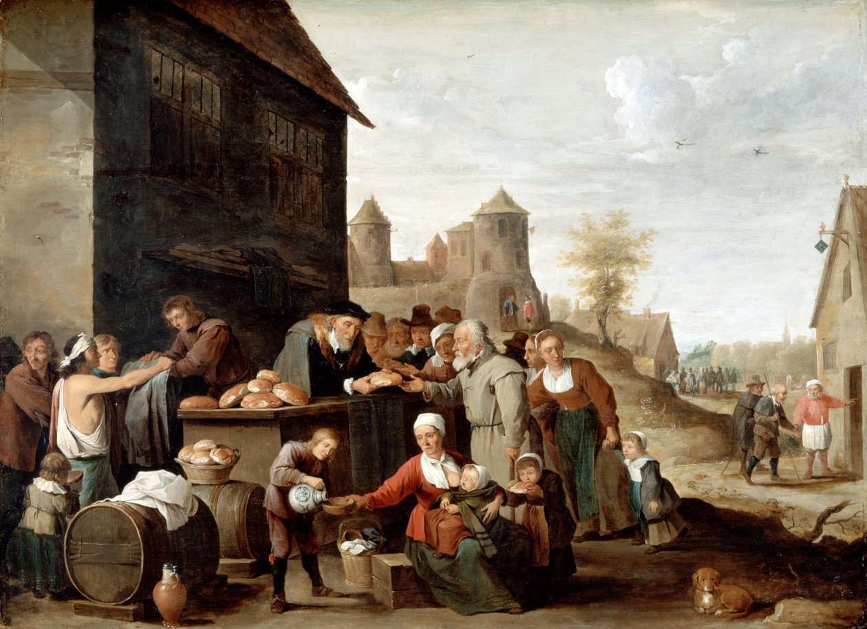 七仆仁慈 作者 大卫·特尼尔斯（David Teniers）