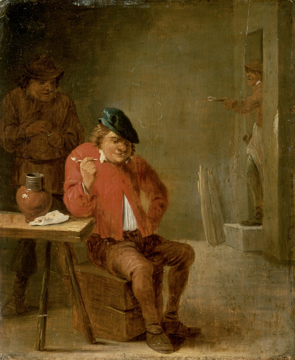 吸烟者 作者 大卫·特尼尔斯（David Teniers）