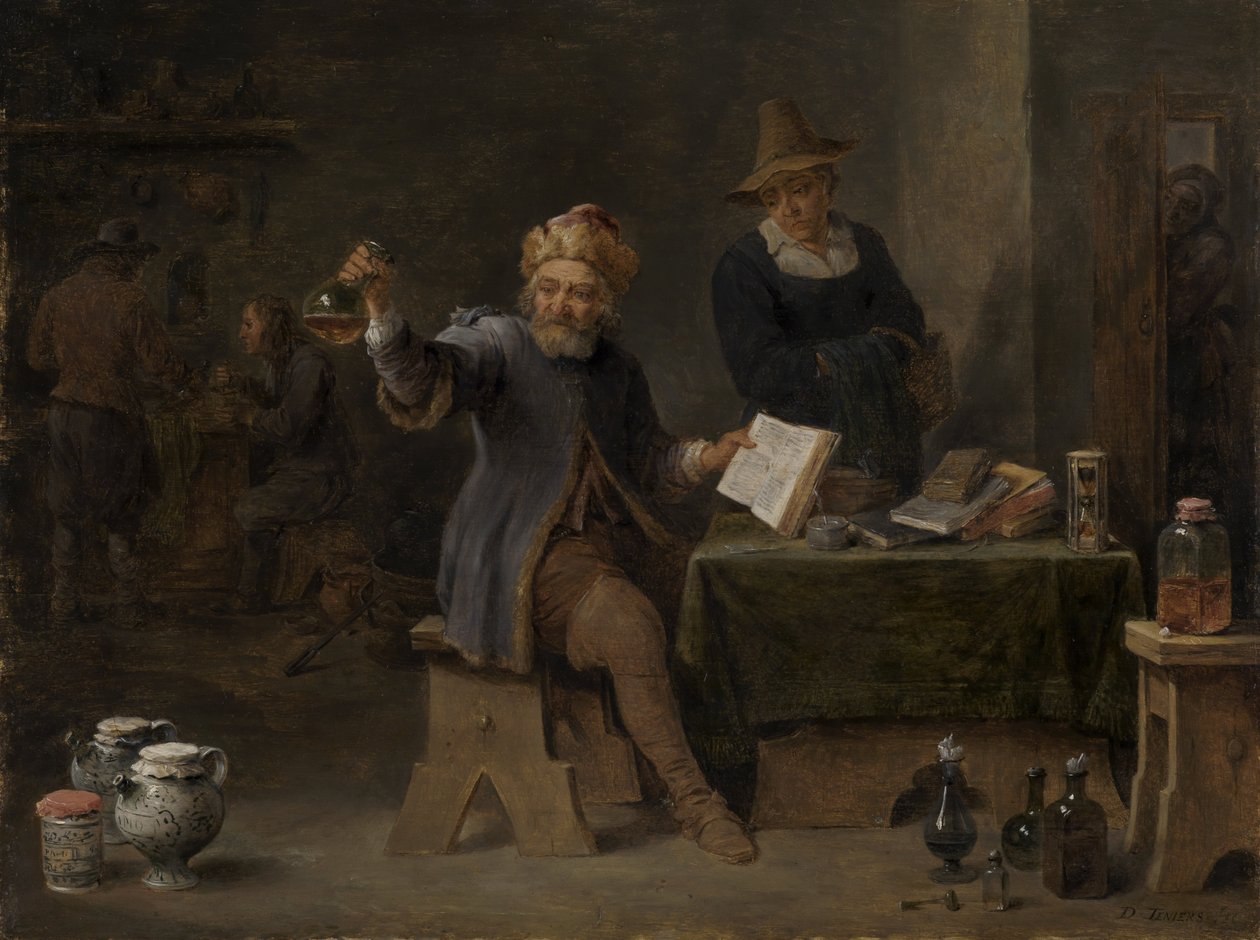 乡村医生 作者 大卫·特尼尔斯（David Teniers）
