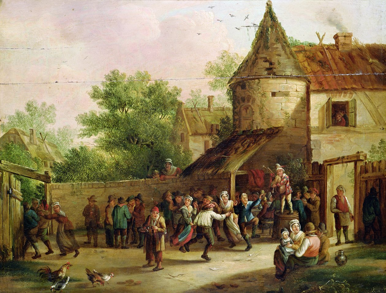 村庄的节日 作者 大卫·特尼尔斯（David Teniers）