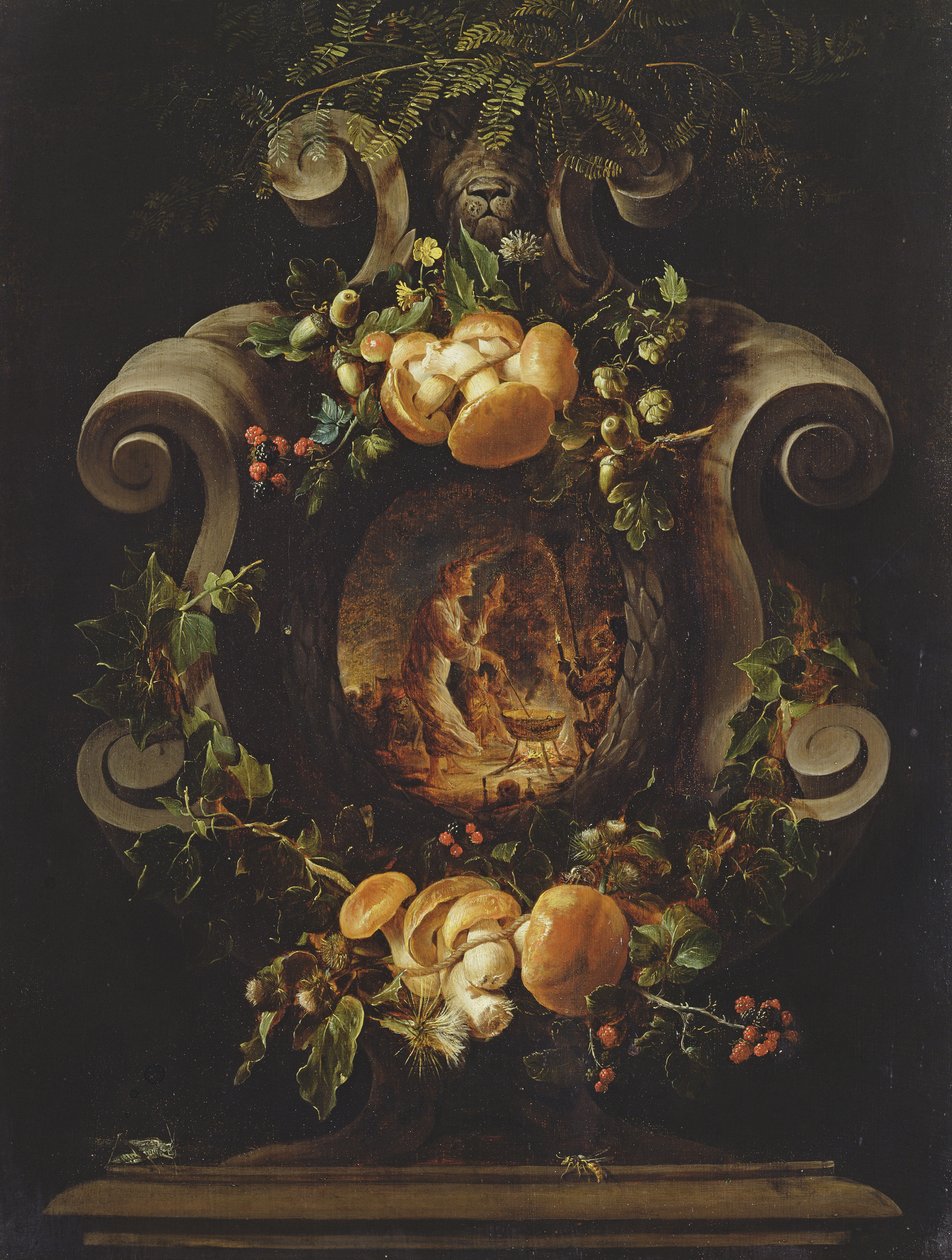 巫婆场景，1640-50 作者 大卫·特尼尔斯（David Teniers）