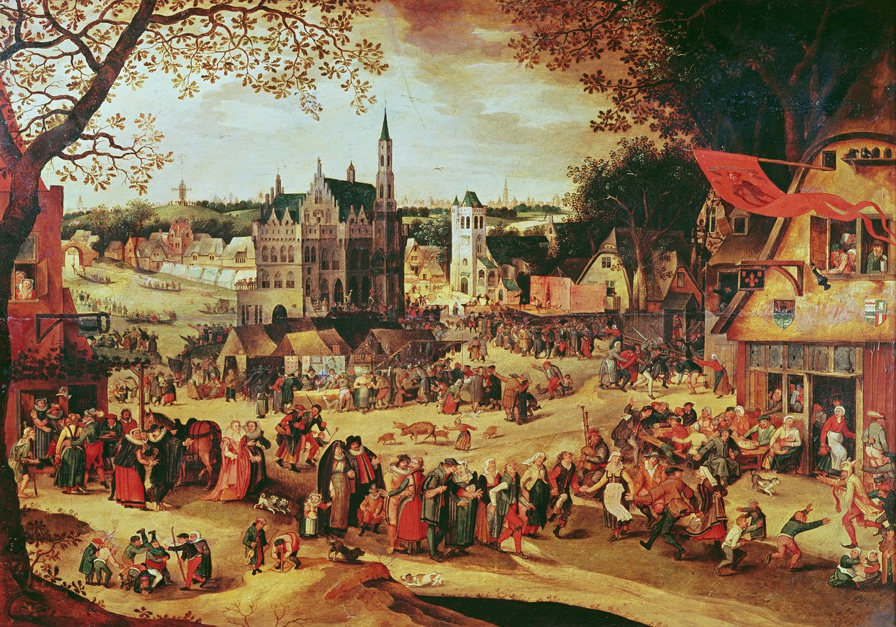 Kermesse 作者 戴维·温克伯恩斯（David Vinckeboons）