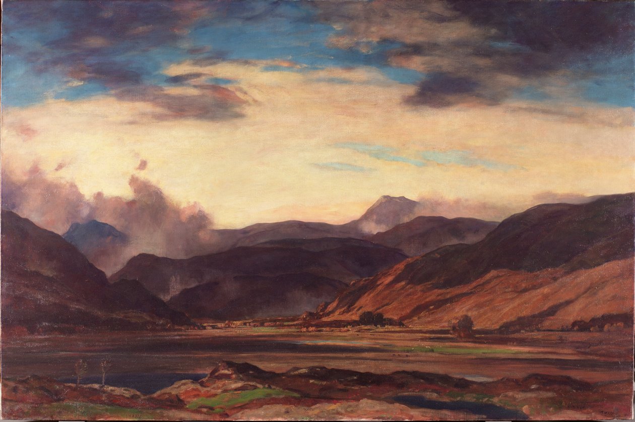 Balquhidder，Stirlingshire，c.1916 作者 戴维·杨·卡梅伦