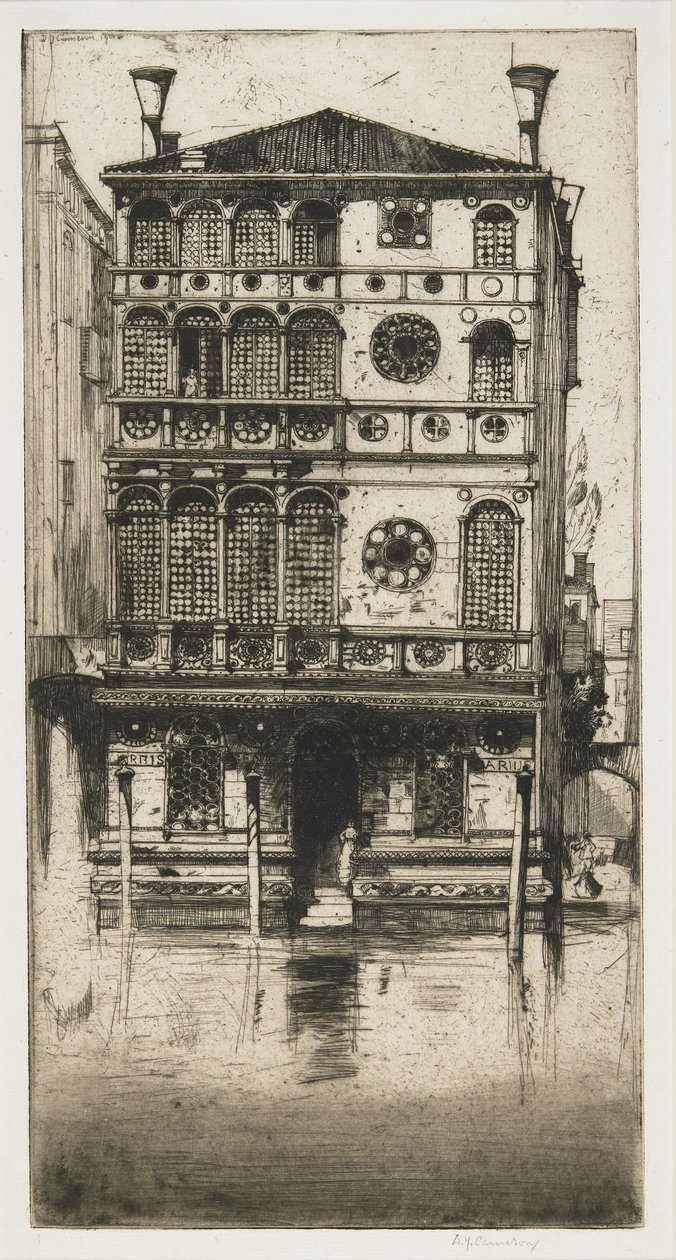 约翰，大流士，1900 作者 戴维·杨·卡梅伦