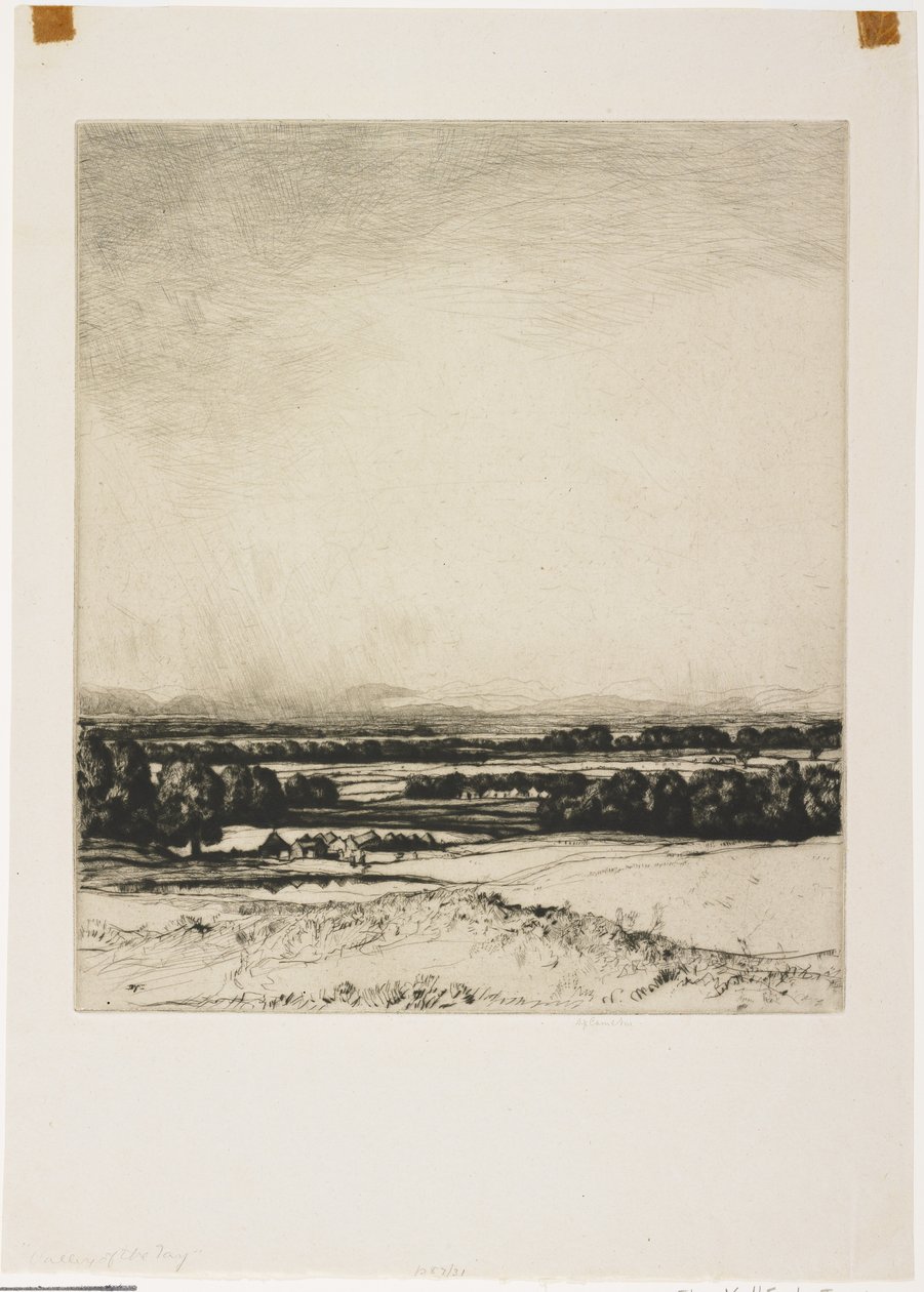 泰谷，1931年 作者 戴维·杨·卡梅伦