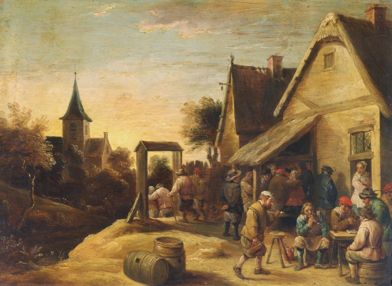 农村小酒馆 作者 大卫·特尼尔斯（David Teniers）