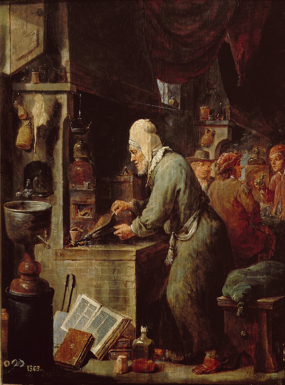 炼金术士 作者 大卫·特尼尔斯（David Teniers）