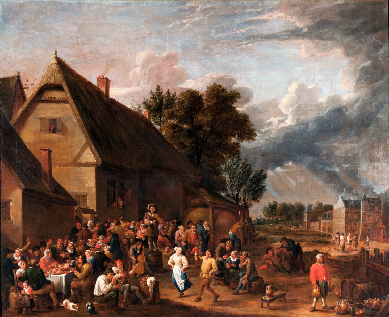 风暴即将来临 作者 大卫·特尼尔斯（David Teniers）